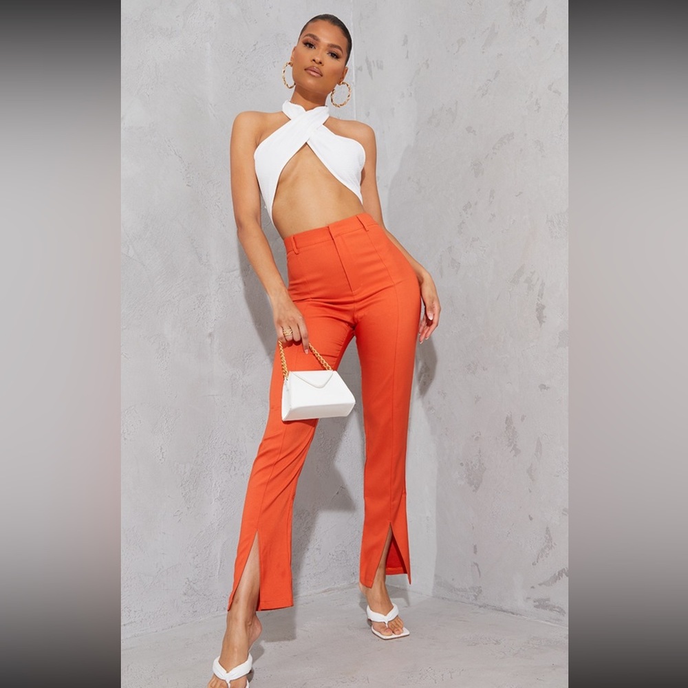 NWT High Waisted Straight Leg Pants